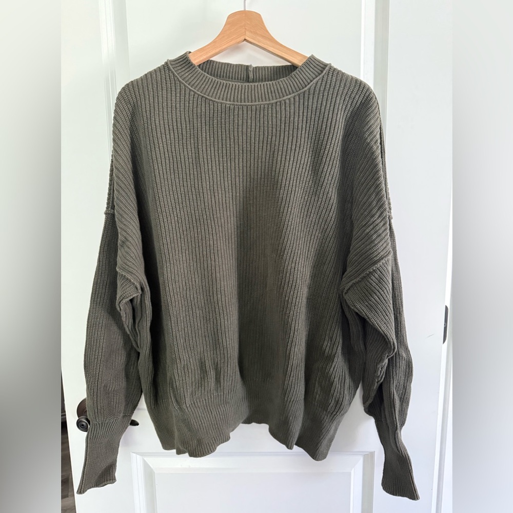 Aerie knit balloon sleeve sweater size xs